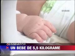 Constanta: O mama a adus pe lume un bebelus de 5,5 kilograme