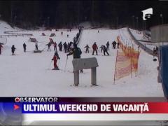 Ultimul weekend de vacanta