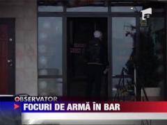 Scandal cu focuri de arma intr-un bar din Alba