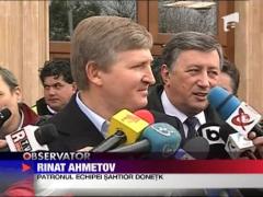 Miliardarul ucrainean Ahmetov il viziteaza din nou pe Lucescu