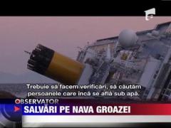 Update/ Pachebot naufragiat in Italia: 50 de romani, printre membrii echipajului