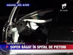 Sofer bagat in spital de pietoni