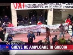 Greve de amploare in Grecia
