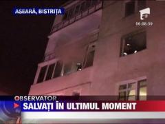 Bistrita: Incendiu intr-un apartament