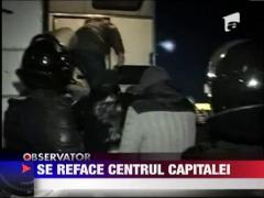 Protestatarii au inceput din nou sa se adune in Piata Universitatii