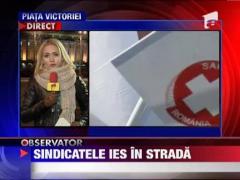 Sindicatele ies in strada