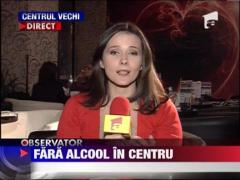 Fara alcool in jurul Pietei Universitatii