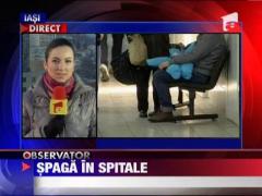 Spaga in spitalele din Iasi