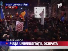 5 protestatari, retinuti de autoritati