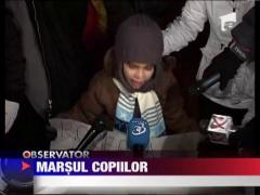 Si copiii au iesit in strada din cauza saraciei