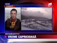 Vreme capricioasa in weekend