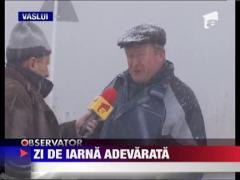 Iarna s-a intors in mijlocul lui Ianuarie