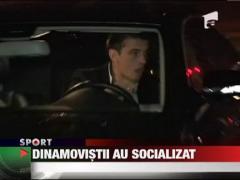 Dinamovistii si-au dus iubitele la restaurant