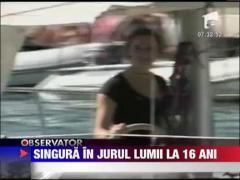 Cea mai tanara navigatoare care face ocolul lumii