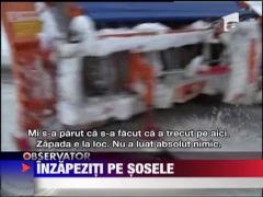 Viscolul a blocat drumuri in tara