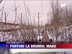 Parazapezi furate de pe marginea autostrazilor