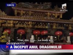 China sarbatoreste intrarea in Noul An, Anul Dragonului de Apa
