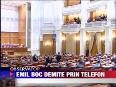 Emil Boc l-a demis pe Teodor Baconschi