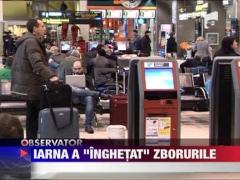 Traficul aerian dat peste cap din cauza vremii