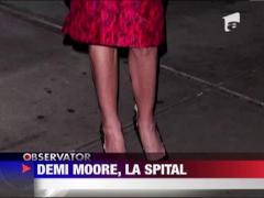 Demi Moore, spitalizata de urgenta din cauza extenuarii ‎