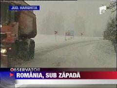 Iarna a adus haos pe soselele din toata tara