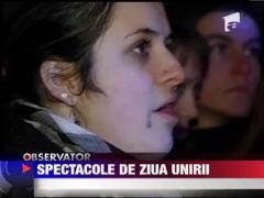 Spectacole de Ziua Unirii in Iasi