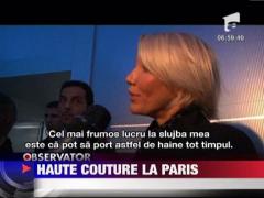 Casa de moda Chanel a facut senzatie in a doua zi a saptamanei modei de la Paris