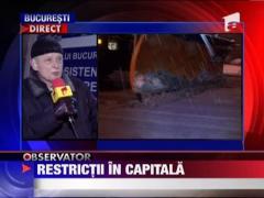 Restrictii in Capitala