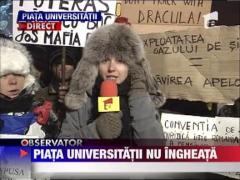 A 14 a zi de proteste in Capitala