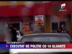 Hot executat de doi politisti in SUA