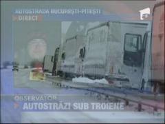 Autostrazi blocate de troiene