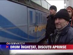 Politistii de la rutiera au dat testul rabdarii in Afumati