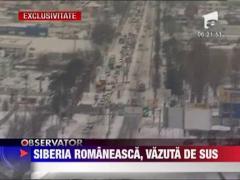 Siberia Romaneasca vazuta din elicopter