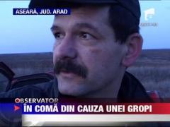 Arad: Grav accident de circulatie provocat de o groapa