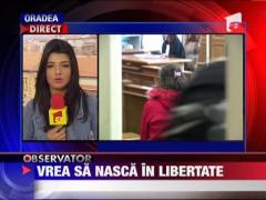 Studenta care a transat un om vrea sa nasca in libertate