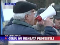 Gerul nu ingheata protestele