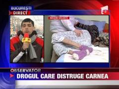 IMAGINI SOCANTE! Drogul "Croco" distruge carnea