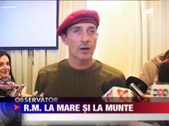 Radu Mazare e pe val chiar si la munte