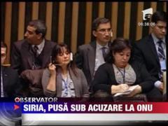 Siria: 5400 de oameni ucisi in 2011