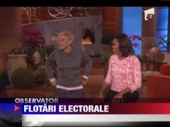 Michelle Obama, "campioana" la flotari