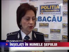 Vanzatoare inselata in numele sefului