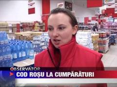 Magazinele, luate cu asalt de oamenii panicati