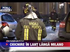 Accident in lant langa Milano