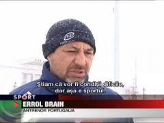 Rugbistii portughezii s-au antrenat in pantaloni scurti