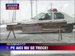 Drumul dintre Urziceni si Buzau a fost inchis