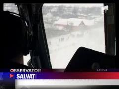 Misiunile de salvare, imposibile din cauza vremii