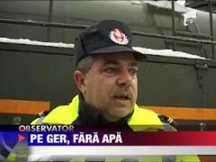 Fara apa potabila din cauza gerului