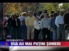 SUA au mai putini someri