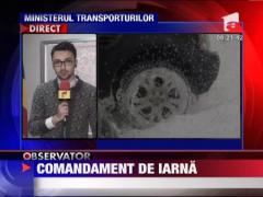 Sorin Oprescu a convocat un nou comandament de iarna