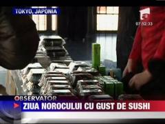 Ziua Norocului creste consumul de sushi